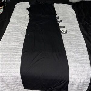 Chic Black Midi Dress